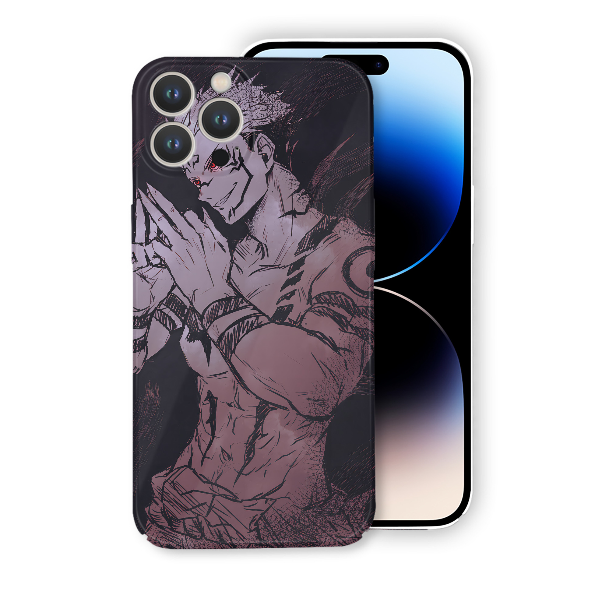 （画像用） 呪術廻戦 Jujutsu Kaisen 【iPhone 14シリーズ対応】ハードケース